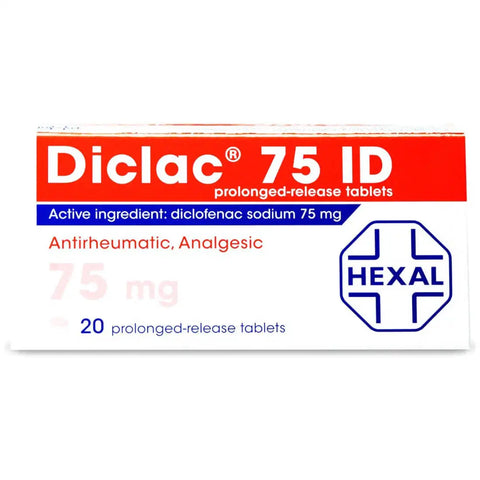 Diclac 75 Mg 20 Tab