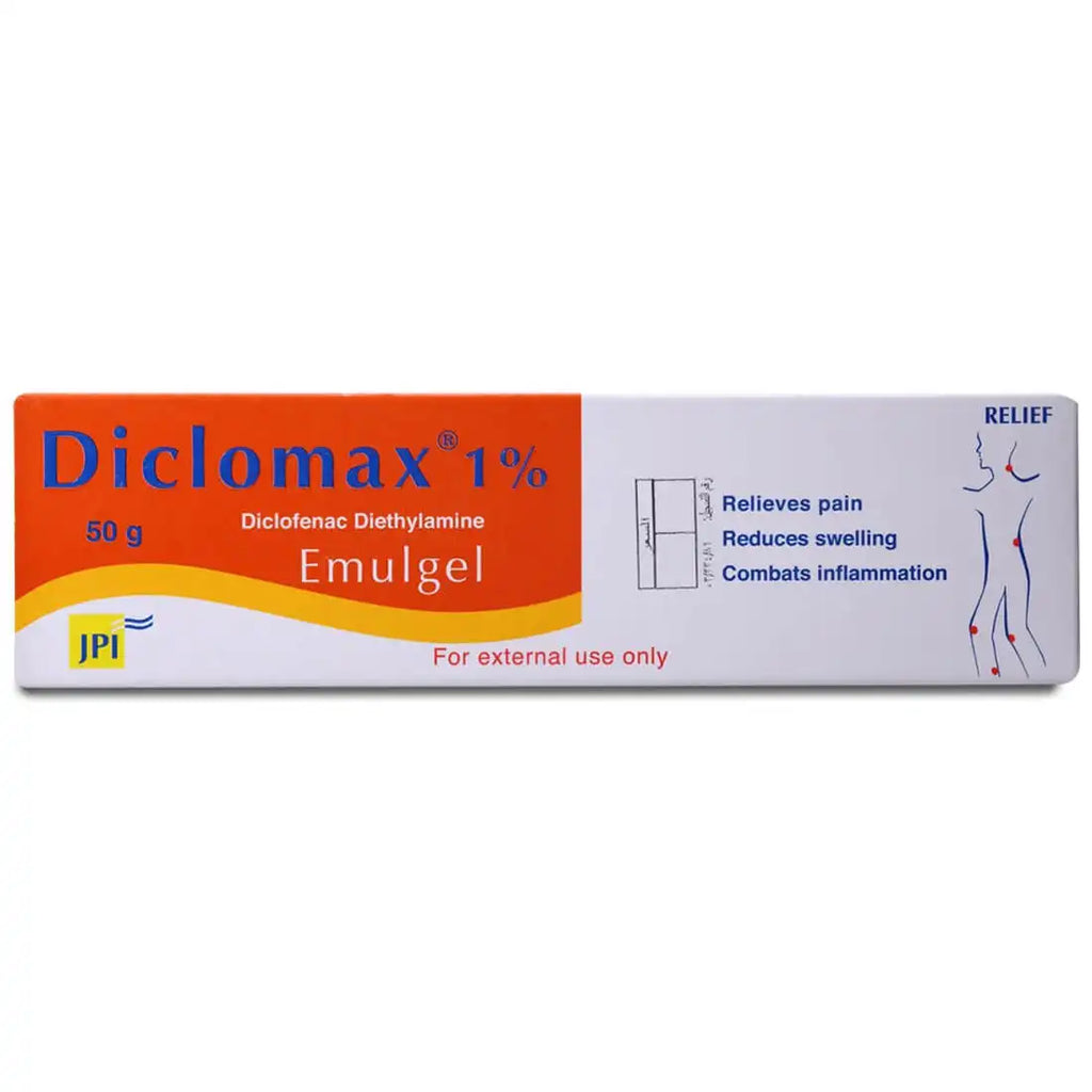 Diclomax 1% Emulgel 50 Gm