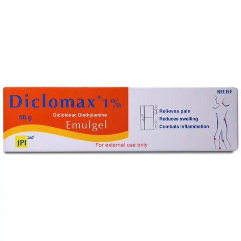 Diclomax 1% Emulgel 50 Gm