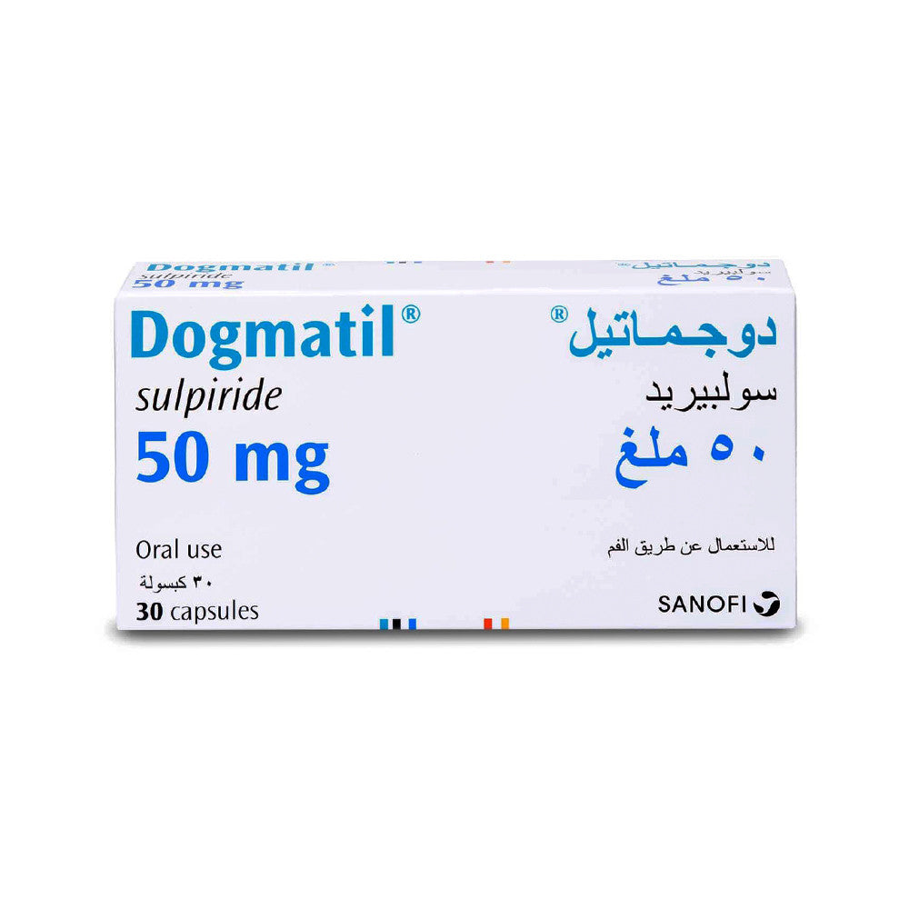 Dogmatil 50 mg 30 capsules