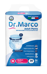 Dr Marco Medium Adult Pants 30 Pcs