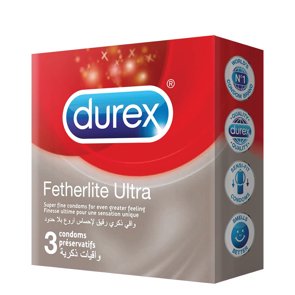 Durex Fetherlite Feel Thin 3 Pcs