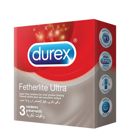 Durex Fetherlite Feel Thin 3 Pcs