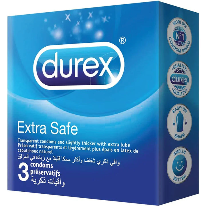 Powerful Durex Maximum Protection 3 Pcs for Safe Intimacy – Al Powerful Durex Maximum Protection 3 Pcs for Safe Intimacy – Al