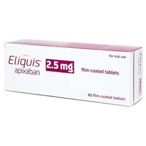 Eliquis 2.5Mg 60Tab