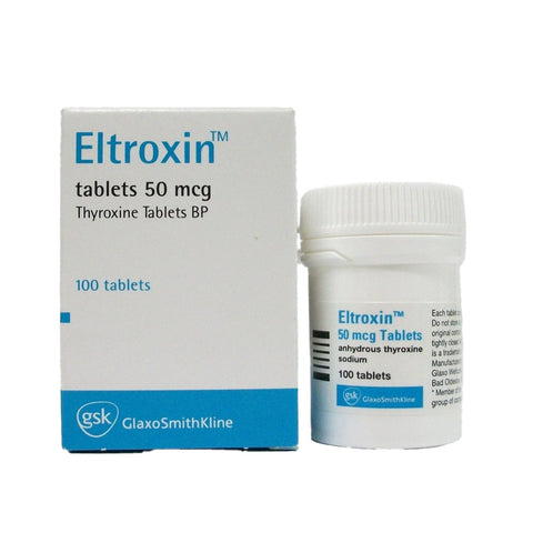 Eltroxin 50 Mcg 100Tab