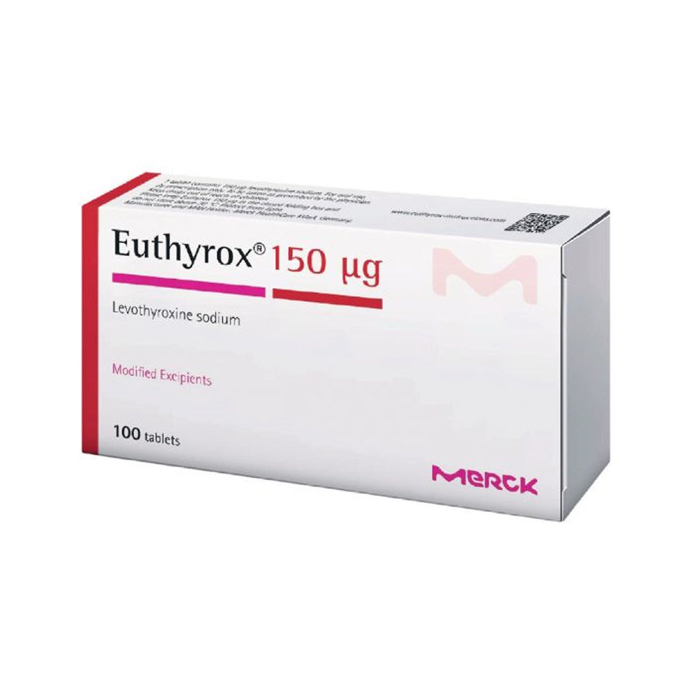 Euthyrox 150 Mcg 100 Tablets