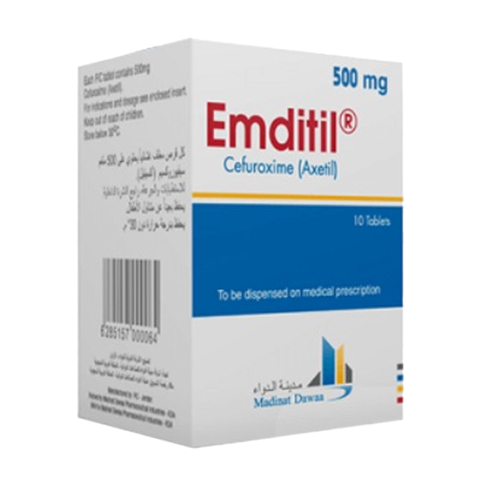 Emditil Cefuroxime 500 Mg 10 Tab