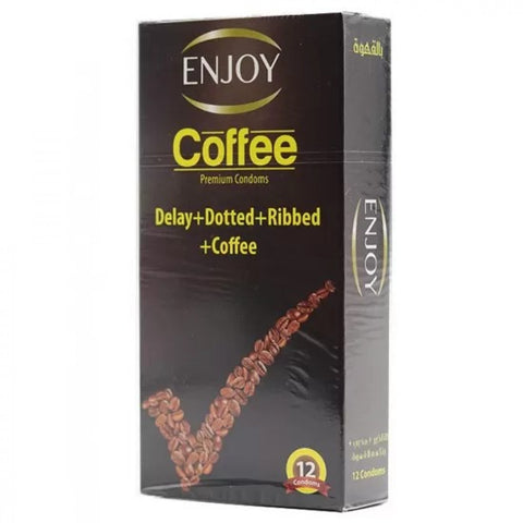 Enjoy Condoms Coffee 12 Pieces