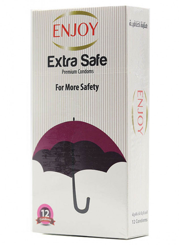 Enjoy Extra Safe Condoms 12 Pieces