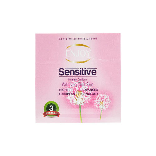 Enjoy Sensitive Condoms 3 Pieces