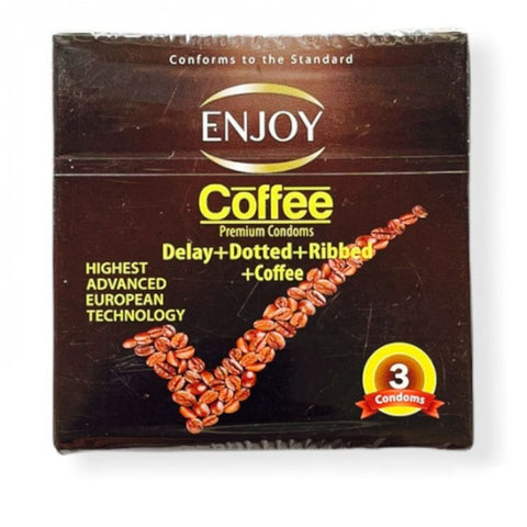 Enjoy coffee condom 3 pieces