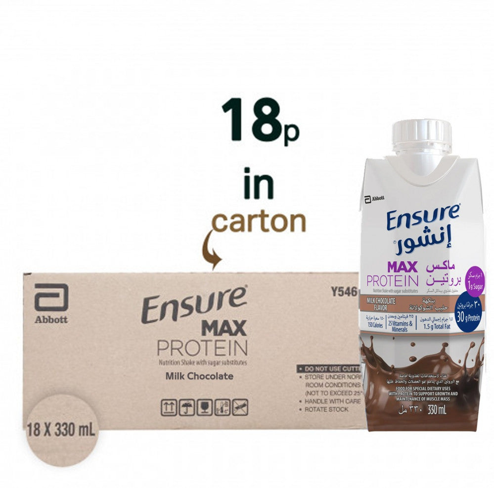 Ensure Max Protein Chocolate 18*330ml