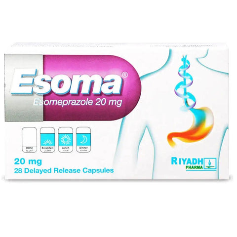 Esoma 20 Mg Sr 28 Capsules