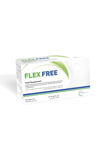 Flexfree 30 Sachets 2.5 Grams 2+1Free