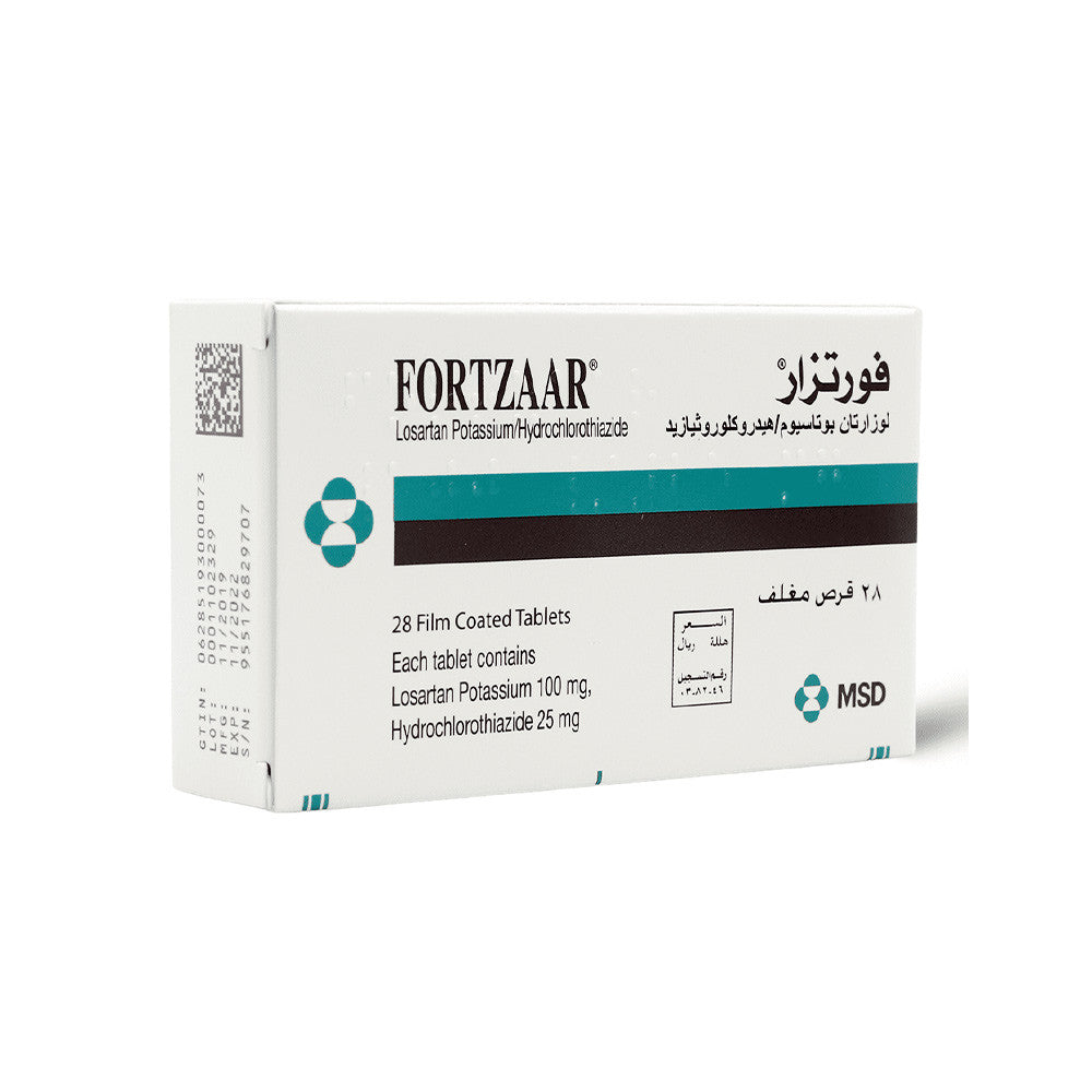 Fortzar 100 mg 28 tablets