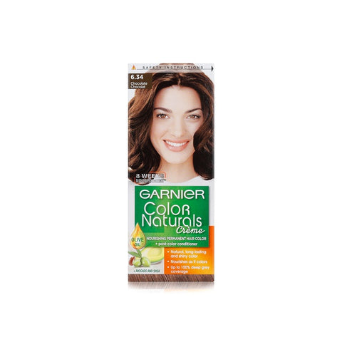 GARNIER NATURALS NO 6.34 CHOCOLATE