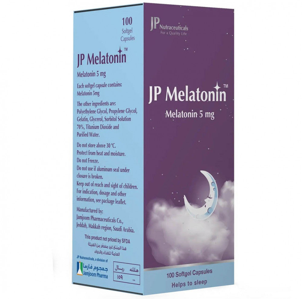 JB Melatonin 5mg 100 Capsules