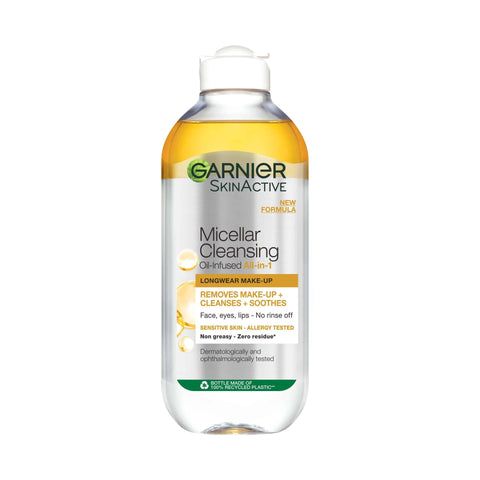 Garnier New Micellar Water With Oil 400 Ml