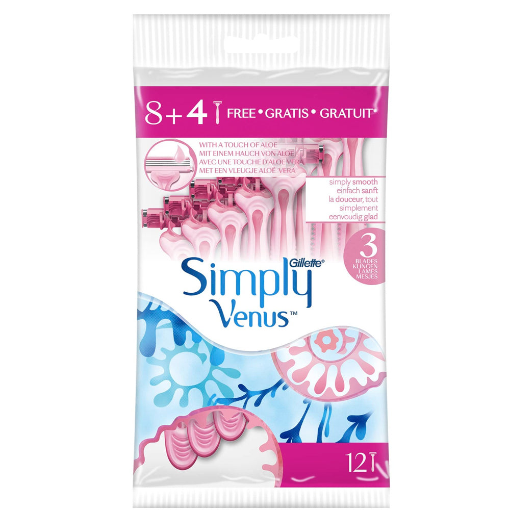 Gillette Venus Simply 3/8+4Pcs