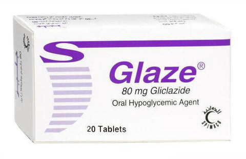Glaze 80 Mg 20 Tablets