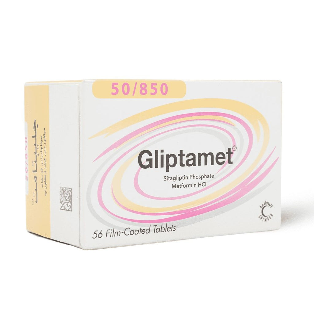 Glibamet 850/50mg 56 Tablets