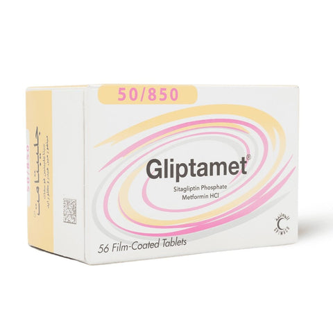 Glibamet 850/50mg 56 Tablets