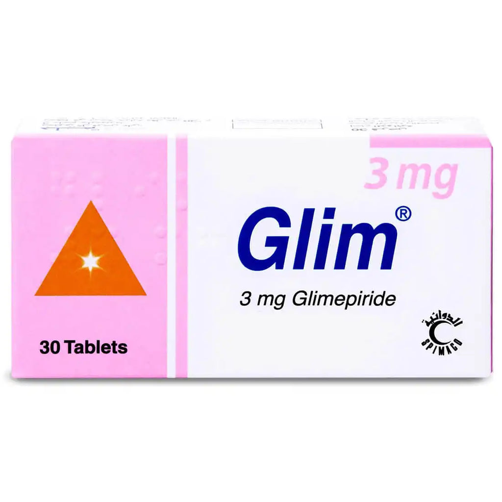 Glim 3 Mg 30 Tablets