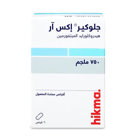 Glucare Xr 750 Mg 60 Tablet