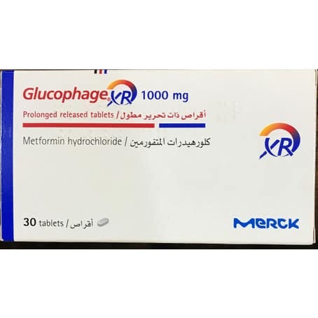 Glucophage 1000 Mg Tablet 30Pcs