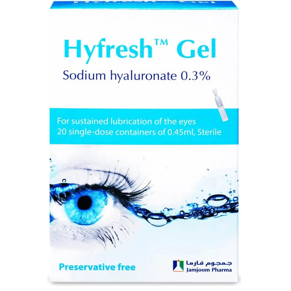 Hyfresh 0.3% Gel 20 Single Doses Of 0.45 Ml