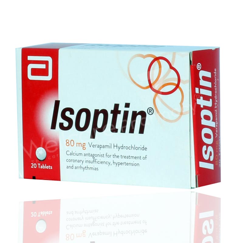 Isoptin 80 Mg 20 Tablets