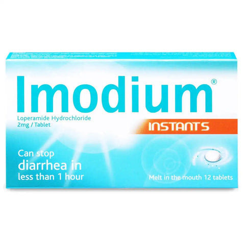 Imodium 2 Mg Instant 12 Tablets