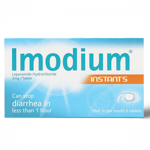 Imodium 2mg Instant 6 Tablets