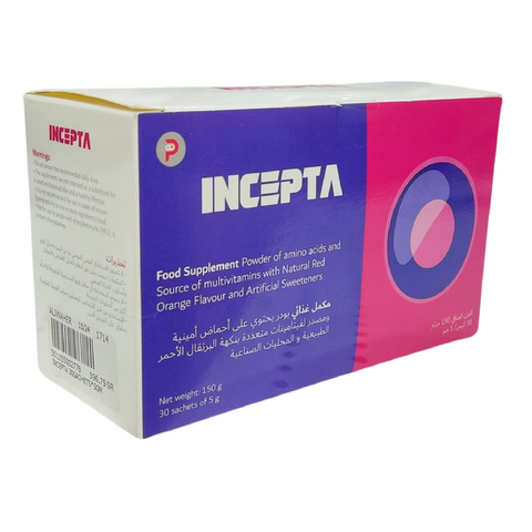 Incepta Food Supplement 30 Sachets 5G