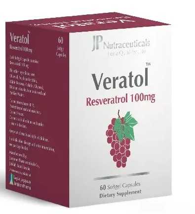 Jp Veratol Resveratrol 100Mg 60Tab