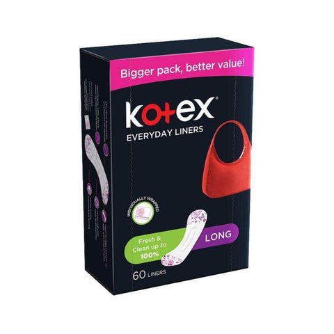 LONG FRESH -10X60PCS LINERS KOTEX