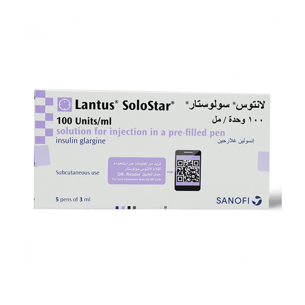 Lantus Solostar 100 IU/ml 5 Pens