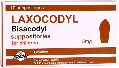 Laxocodyl Suppositories 5 Mg For Children