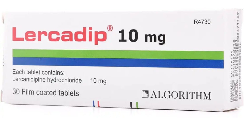 Lercadip 10 Mg 28 Tab