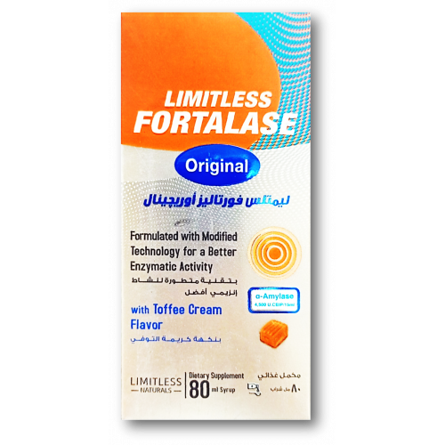 Limitless Fortales Original Syrup 80 Ml