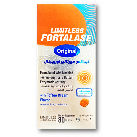 Limitless Fortales Original Syrup 80 Ml