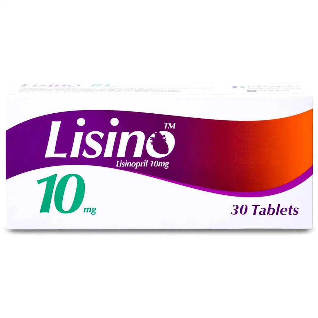 Lisino 10 Mg 30 Tablets