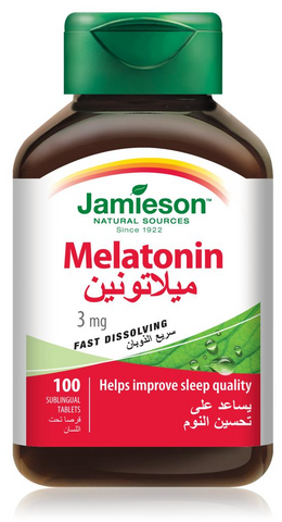 Jamieson Melatonin 3 Mg Sublingual Tabs