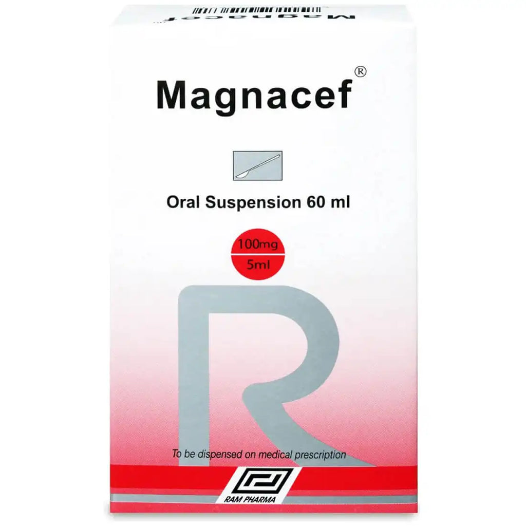 Magnacef 100 Mg Suspension 60 Ml