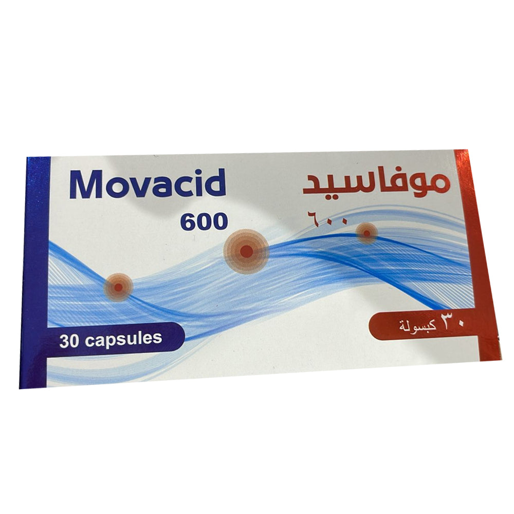 Movacid 600 MG 30 Cap