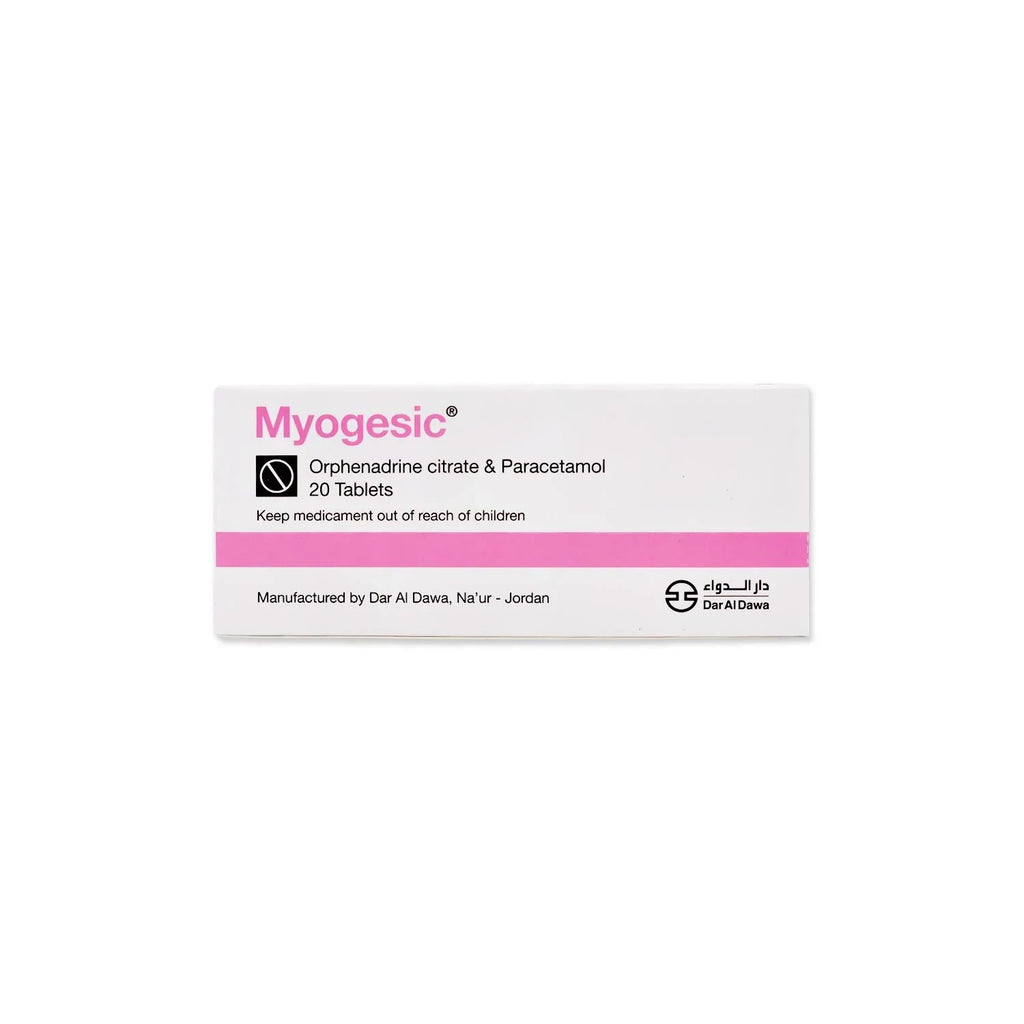 Myogesic 20 Tablets