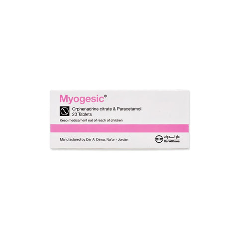 Myogesic 20 Tablets