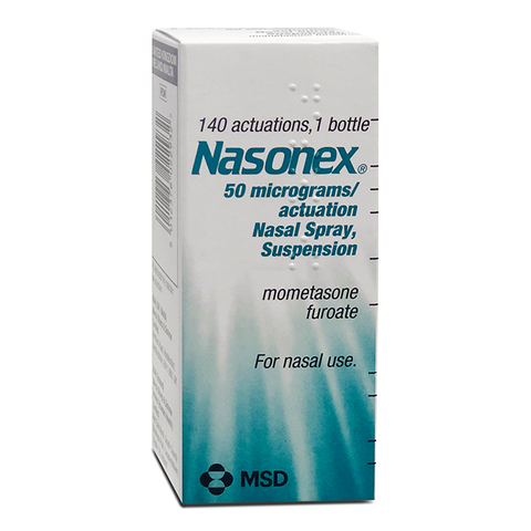 Nasonex 50 Micrograms 120 Nasal Sprays