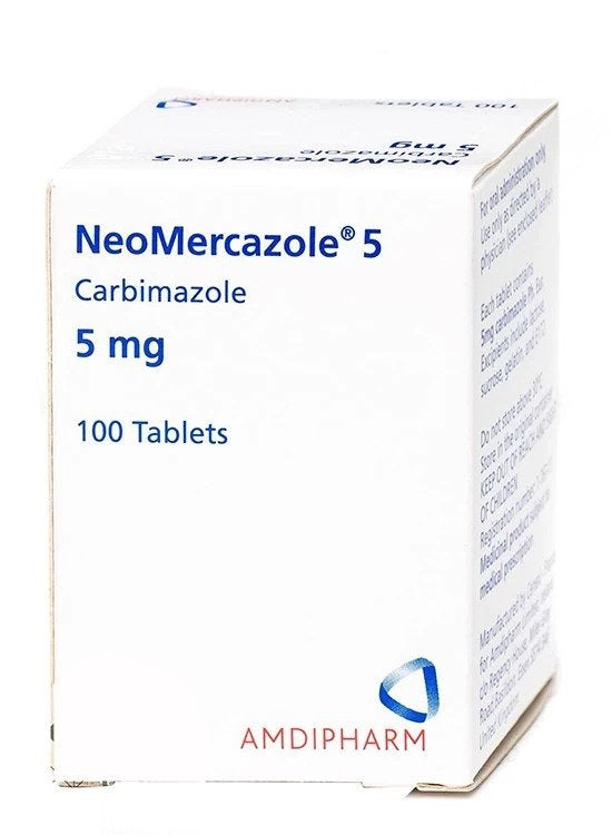 Neomercazole 5 Mg 100 Tablets